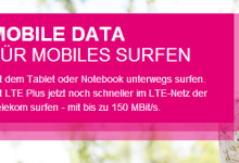 Neue Datentarife von Telekom