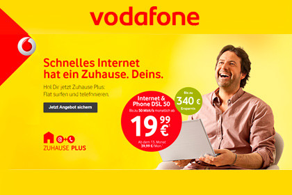 Vodafone DSL internet, telefon, TV