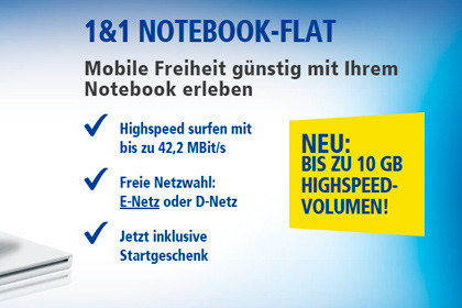 1&1 Notebook-FLAT