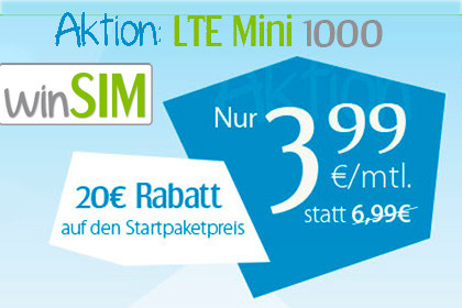 winSIM LTE Mini 1000