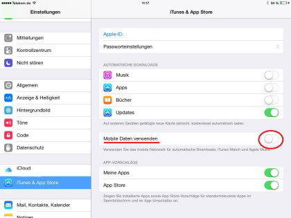 Deaktvieren Aktualisierungen von Updates auf iPhone und iPad