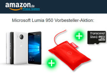 Amazon Microsoft Lumia 950 Vorbesteller-Aktion