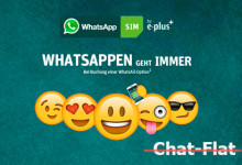 Whatsapp SIM keine Chat-Flat