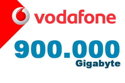 Vodafone 900.000 Gigabyte