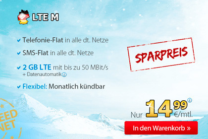 Deutschlandsim LTE M Winter Angebot