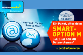 Edeka Mobil: Ab sofort bessere Konditionen bei Smart-Option M