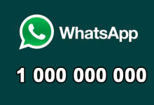 WhatsApp 1 000 000 000