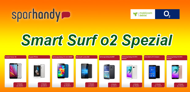 sparhandy - Smart Surf o2 Special