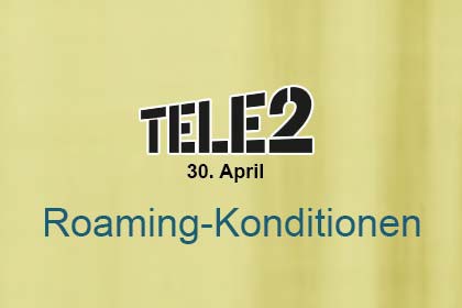 Tele2 - Rroaming-Konditionen