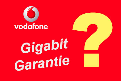 Vodafone Gigabit Garantie