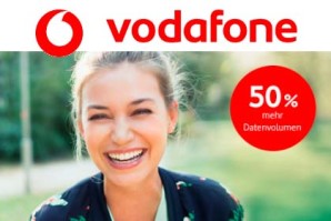 Black Friday bis zum Jahresende – Doppeltes Datenvolumen für Vodafone Neukunden