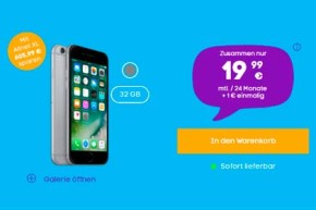iPhone und Flatrate für unter 20 Euro monatlich bei Blau